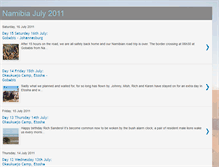 Tablet Screenshot of namibiajuly2011.blogspot.com