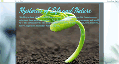 Desktop Screenshot of lifennatursan.blogspot.com