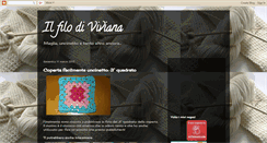 Desktop Screenshot of ilfilodiviviana.blogspot.com