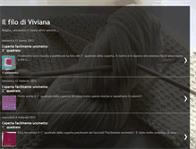 Tablet Screenshot of ilfilodiviviana.blogspot.com