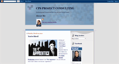 Desktop Screenshot of cpsprojectconsulting.blogspot.com