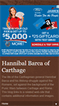 Mobile Screenshot of hannibal-barca-carthage.blogspot.com