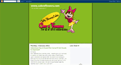 Desktop Screenshot of cakenflowers.blogspot.com