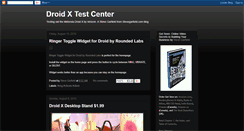 Desktop Screenshot of droidxtestcenter.blogspot.com