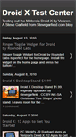 Mobile Screenshot of droidxtestcenter.blogspot.com