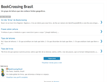 Tablet Screenshot of bookcrossingbrazil.blogspot.com