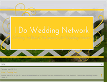 Tablet Screenshot of idoweddingnetwork.blogspot.com