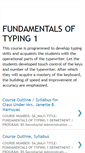 Mobile Screenshot of fundamentals-of-typing.blogspot.com