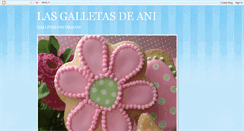 Desktop Screenshot of lasgalletasdeani.blogspot.com