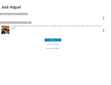 Tablet Screenshot of amigosjosemiguel.blogspot.com