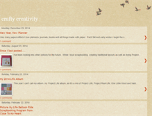 Tablet Screenshot of crafty-creativity.blogspot.com