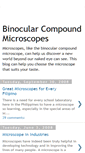 Mobile Screenshot of binocularcompoundmicroscopes.blogspot.com