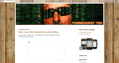 Desktop Screenshot of embedded-tim.blogspot.com
