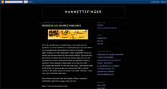 Desktop Screenshot of hammetsfinger.blogspot.com