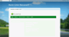 Desktop Screenshot of benimcirkinmanzaram.blogspot.com