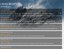 Tablet Screenshot of cruel-music.blogspot.com
