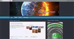 Desktop Screenshot of keithstevensonwriter.blogspot.com