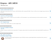 Tablet Screenshot of emprex-mr1.blogspot.com