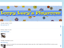 Tablet Screenshot of myloopylucy.blogspot.com
