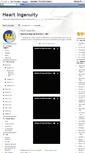 Mobile Screenshot of heart-ingenuity.blogspot.com
