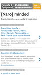 Mobile Screenshot of narominded.blogspot.com