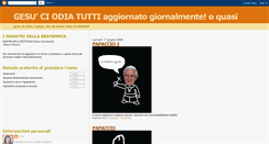 Desktop Screenshot of gesuciodiatutti.blogspot.com