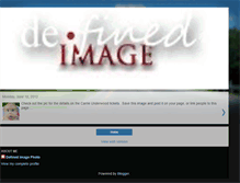 Tablet Screenshot of definedimagephoto.blogspot.com