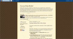 Desktop Screenshot of coccyx-pain-relief.blogspot.com