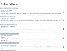 Tablet Screenshot of preformedponds.blogspot.com