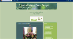 Desktop Screenshot of botanicallybent.blogspot.com