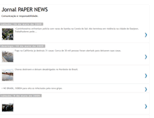 Tablet Screenshot of jornalpapernews.blogspot.com