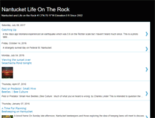 Tablet Screenshot of lifeontherocknantucket.blogspot.com