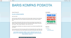Desktop Screenshot of iklanbariskoranjakarta.blogspot.com