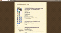 Desktop Screenshot of cardiologytips.blogspot.com