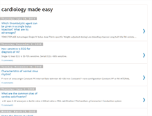 Tablet Screenshot of cardiologytips.blogspot.com