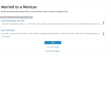 Tablet Screenshot of marriedtoamexican.blogspot.com