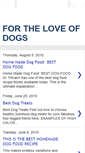 Mobile Screenshot of fortheloveofmydogs.blogspot.com