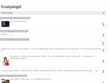 Tablet Screenshot of crustyangel.blogspot.com