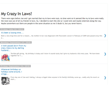 Tablet Screenshot of mycrazyinlaws-mycrazyinlaws.blogspot.com