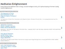 Tablet Screenshot of energyenhancementmeditation.blogspot.com