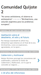 Mobile Screenshot of comunidadquijote2.blogspot.com