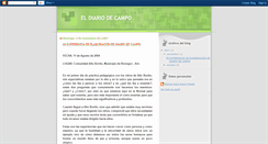 Desktop Screenshot of eldiariodecampo.blogspot.com