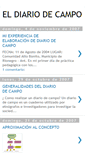 Mobile Screenshot of eldiariodecampo.blogspot.com