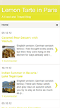 Mobile Screenshot of lemontarteinparis.blogspot.com