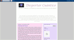 Desktop Screenshot of despertarcuantico.blogspot.com