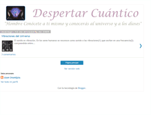 Tablet Screenshot of despertarcuantico.blogspot.com