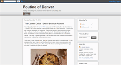 Desktop Screenshot of denverpoutine.blogspot.com