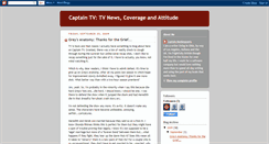 Desktop Screenshot of captaintv.blogspot.com