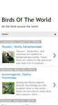 Mobile Screenshot of birds-oftheworld.blogspot.com