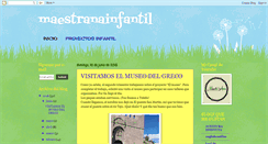 Desktop Screenshot of maestranainfantil.blogspot.com
